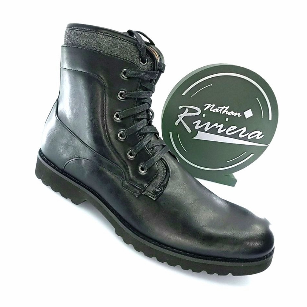 SUPPLY LAB Saul Lace-Up Combat Boot